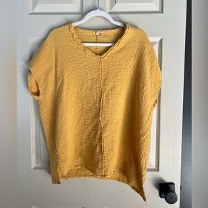 La Miel | 100% Cotton Textured Top | L